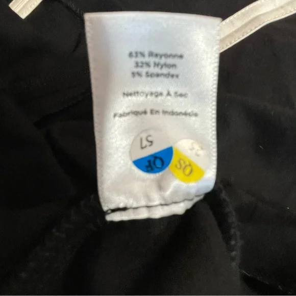 Talbots Black Dress with Cream Accents - Picture 7 of 7